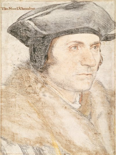 Sir Thomas More (1478-1535) von Hans Holbein der Jüngere